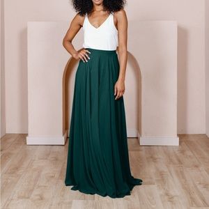 Revelry Lola Chiffon Maxi Skirt